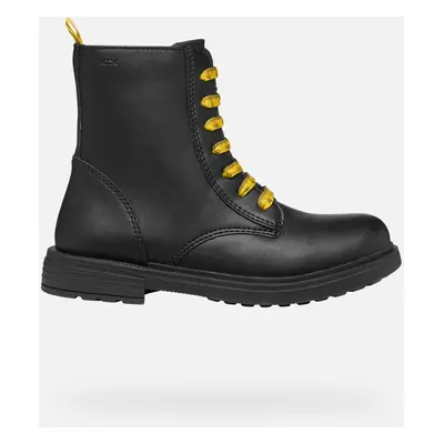 GEOX Eclair Girl Black/yellow, Size: