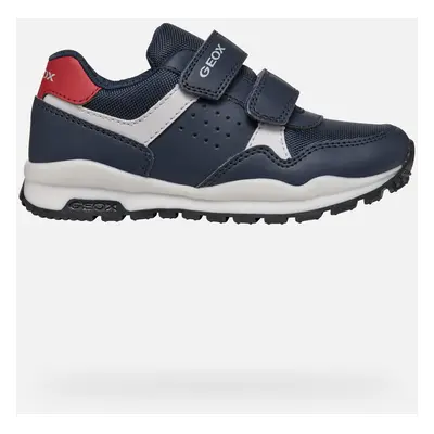 GEOX Pavel Boy Navy/red, Size: