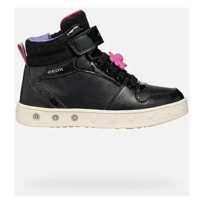 GEOX Skylin Girl Black/fuchsia, Size: