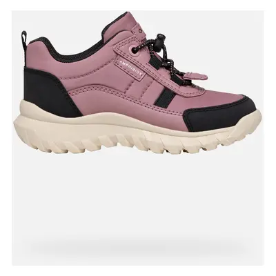 GEOX Simbyos Abx Junior Dark Rose/black, Size: