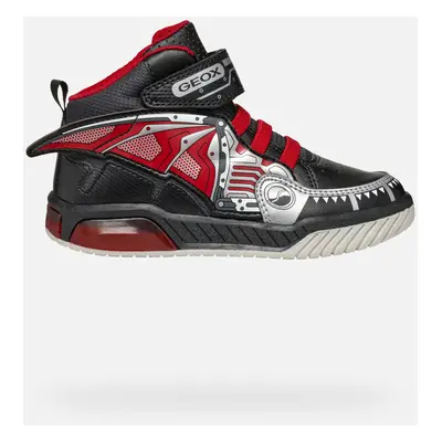 GEOX Inek Boy Black/red, Size: