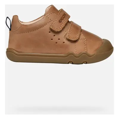 GEOX Steppieup Baby Cognac, Size: