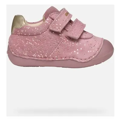 GEOX Tutim Baby Girl Pink/platinum, Size: