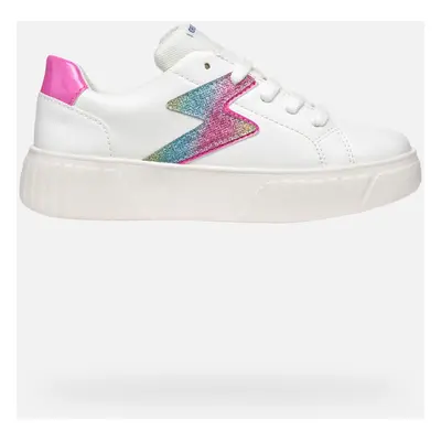 GEOX Mikiroshi Girl White/multicolor, Size: