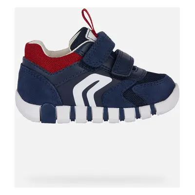 GEOX Iupidoo Baby Boy Navy/dark Red, Size: