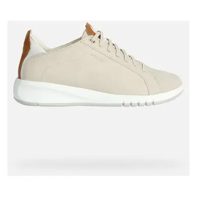 GEOX Aerantis Woman Off White/camel, Size: