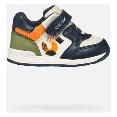 GEOX Rishon Baby Navy/light Orange, Size: