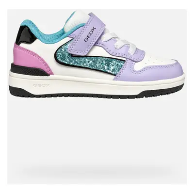 GEOX Washiba Girl Lilac/turquoise, Size: