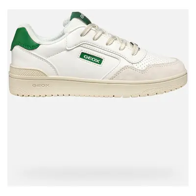 GEOX Washiba Boy White/green, Size: