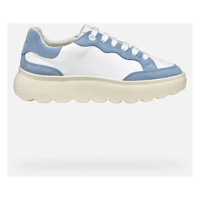 GEOX Spherica Ec4.1 Woman White/light Blue, Size: