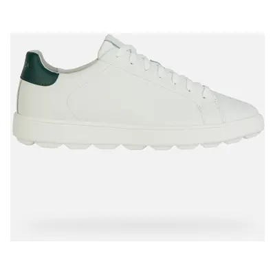 GEOX Spherica Ecub-1 Man White/dark Green, Size: