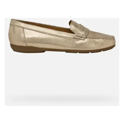 GEOX Annytah Moc Woman Light Gold, Size: