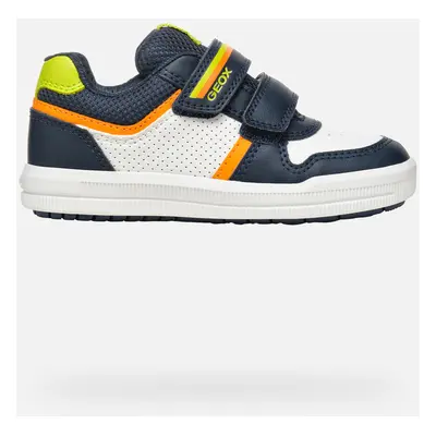 GEOX Arzach Boy Navy/fluo Green, Size: