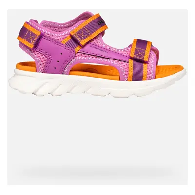 GEOX Sandal Airadyum Junior Fuchsia/orange, Size: