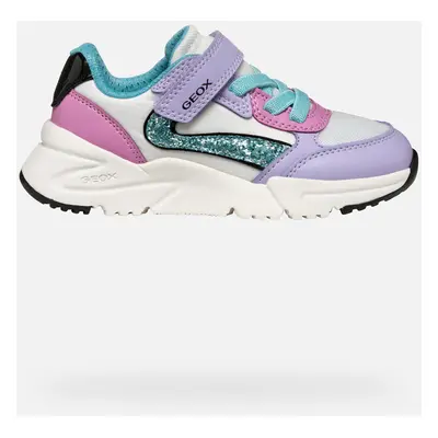 GEOX Loftus Girl Lilac/turquoise, Size: