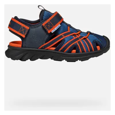 GEOX Sandal Airadyum Junior Navy/red, Size: