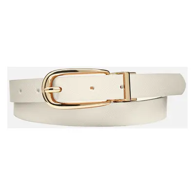 GEOX Belt Woman White/papyrus, Size: