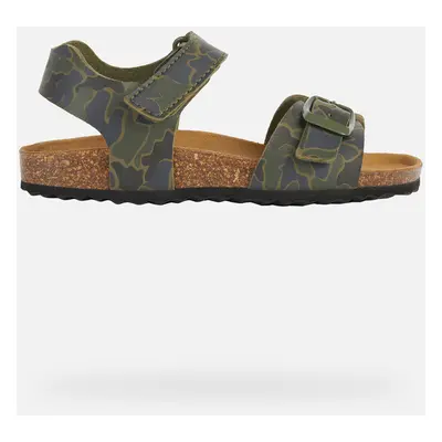 GEOX Ghita Boy Camouflage, Size: