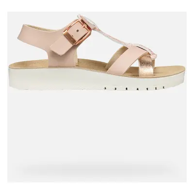 GEOX Sandal Costarei Girl Light Rose/rose Gold, Size: