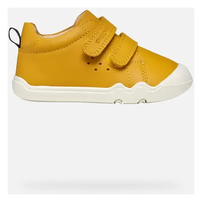 GEOX Steppieup Baby Ochre Yellow/navy, Size: