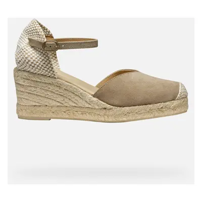 GEOX Gelsa Low Woman Light Taupe, Size: