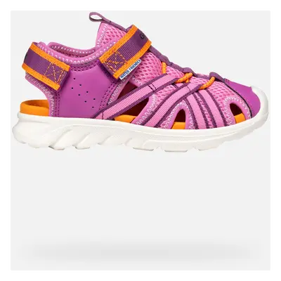 GEOX Sandal Airadyum Junior Fuchsia/orange, Size: