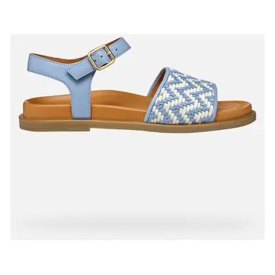 GEOX Adelash Woman Light Blue/papyrus, Size: