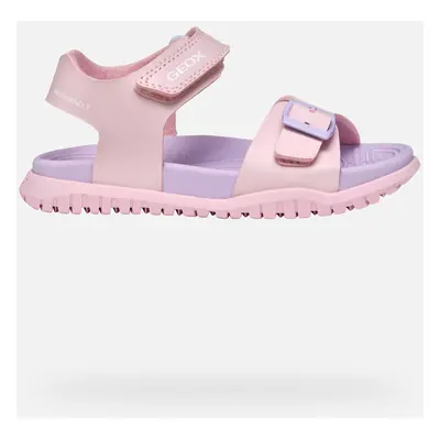 GEOX Sandal Fusbetto Junior Light Pink/lilac, Size: