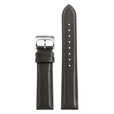 Charcoal Soft Grain Leather Strap (20mm)