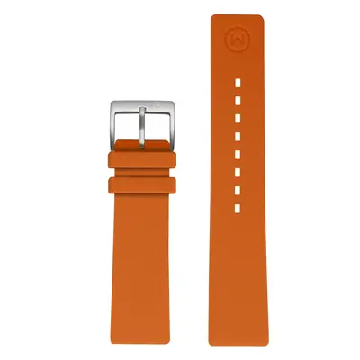 Orange Silicone Strap (22mm)