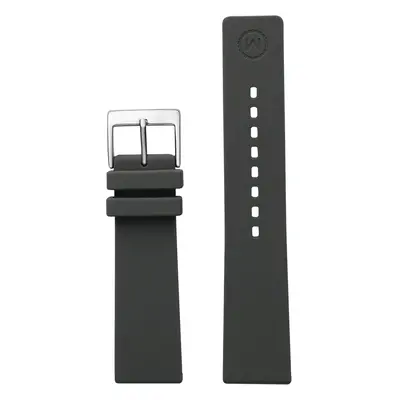 Grey Silicone Strap (22mm)