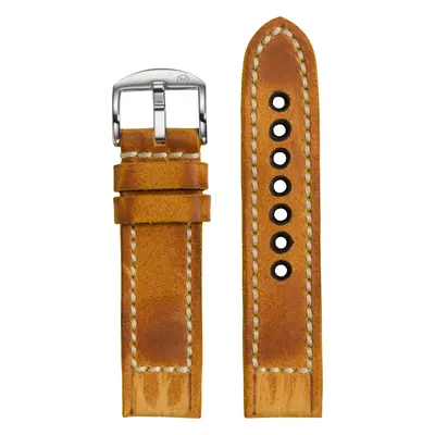 Worn Tan Leather Strap (22mm)