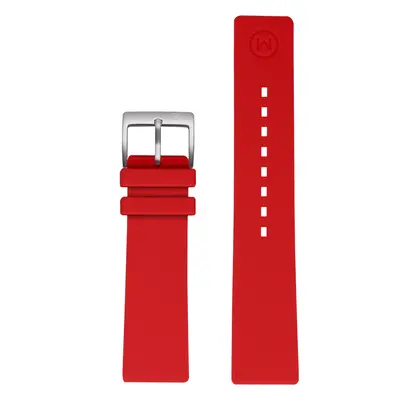 Red Silicone Strap (22mm)