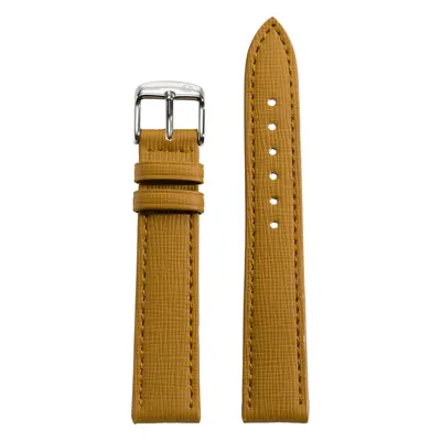 Embossed Grain Toffee Vegan Strap (18mm)