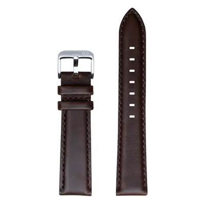 Burnished Hickory Brown Leather Strap (20mm)