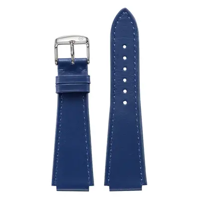 Notched Blue Leather Strap (20mm)