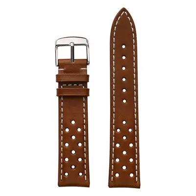 Italian Marrone Rally Leather Strap (20mm)