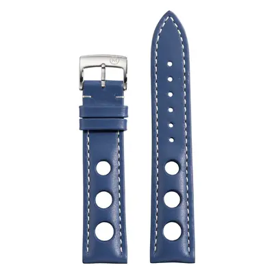 Blue Rally Leather Strap (20mm)