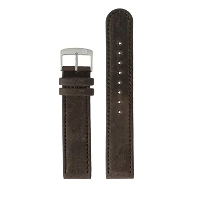 Morar Matte Brown Worn Leather Strap (20mm)