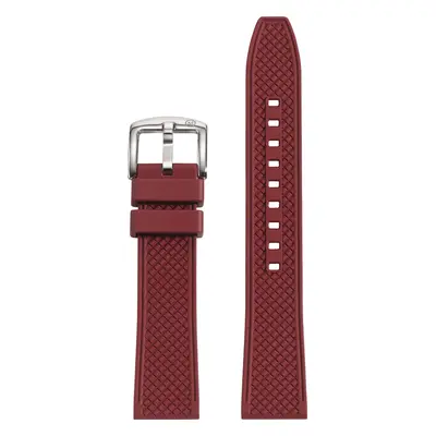 Cosmo Red Rubber Strap (20mm)