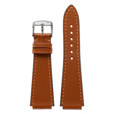 Notched Tan Leather Strap (20mm)