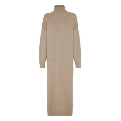 BRUNELLO CUCINELLI - Cashmere Dress With Precious Details