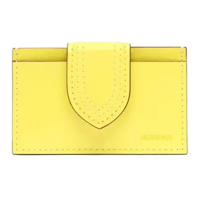 JACQUEMUS - Leather Le Porte-carte Bambino