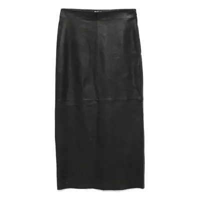 ALYSI - Leather Midi Skirt