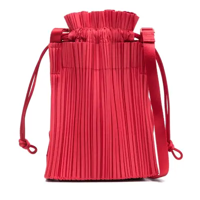 PLEATS PLEASE ISSEY MIYAKE - Square Pelated Bucket Bag