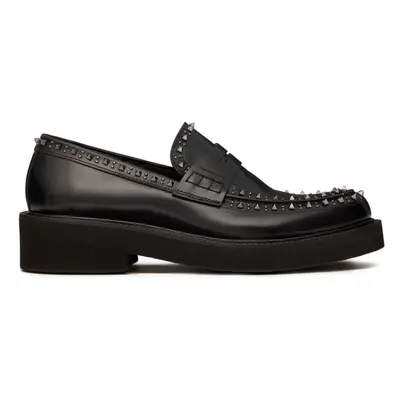 VALENTINO GARAVANI - Gentleglam Leather Loafers