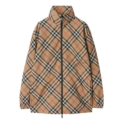 BURBERRY - Check Nylon Jacket