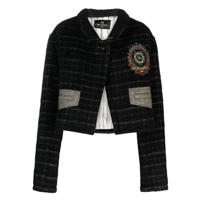 ETRO - Wool Blend Cropped Jacket