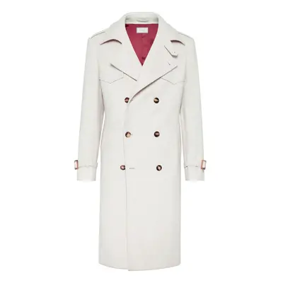 BRUNELLO CUCINELLI - Cashmere And Wool Trench Coat