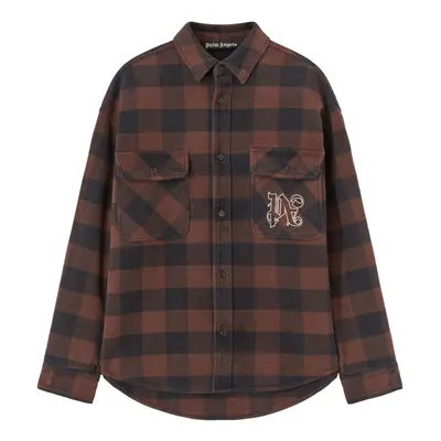 PALM ANGELS - Monogram Cotton Overshirt